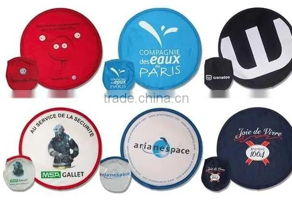 Advertising Nylon Cloth Foldable Frisbee Fan photo-2