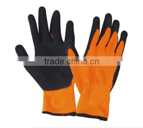 Sandy Nitrile Coated Labor Protective Working Glove photo-3