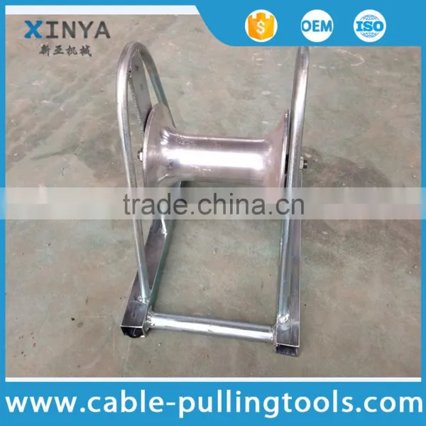 Straight Line Electrical Cable Roller With Aluminum Wheel 140x160mm photo-5