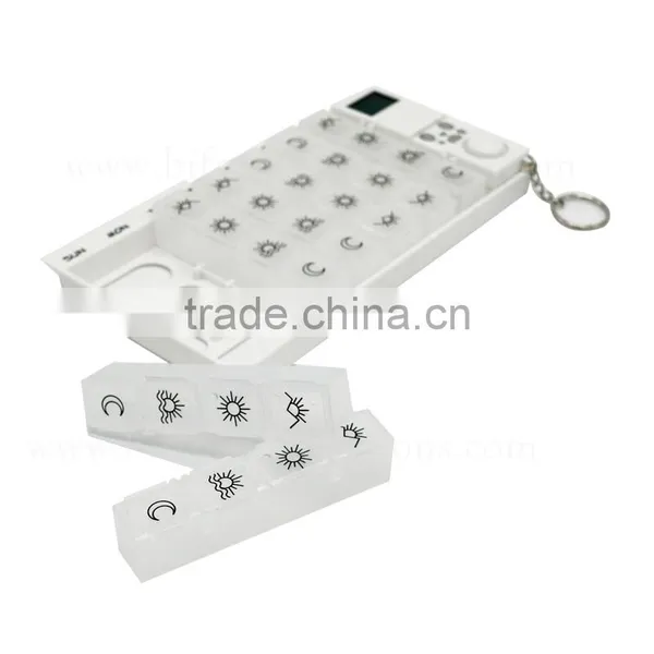 Plastic Organizer 7 Day Electronic Pill Box With Alarm photo-3