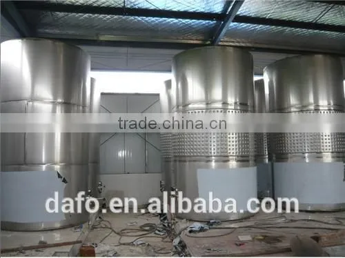 Stainless Steel 304 Dimple Jacket Wine Fermentation Tank/cooling Jacket Wine Tank photo-2