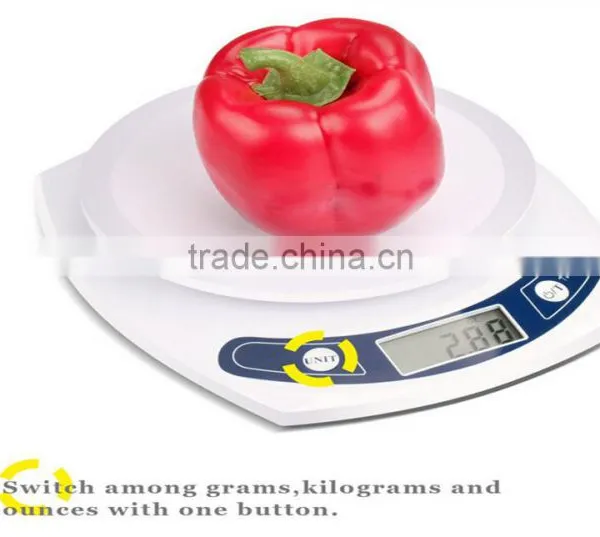 5000g/1g 5kg Food Diet Postal Kitchen Digital Scale Scales Balance photo-3