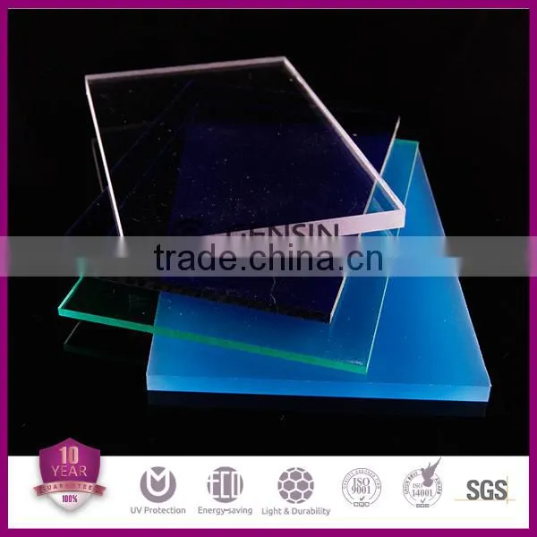 Grade A Material High Impact Resistance Transparent PC Material Polycarbonate Sound Barrier Panels photo-2