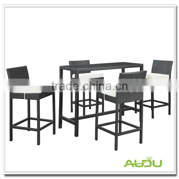 Audu Golf Bar Set/5 Pieces Golf Club High Back Chair Bar Set photo-4