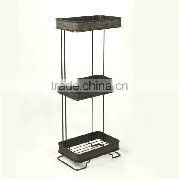 Standing 3-tire Bathroom Shampoo Rack photo-3
