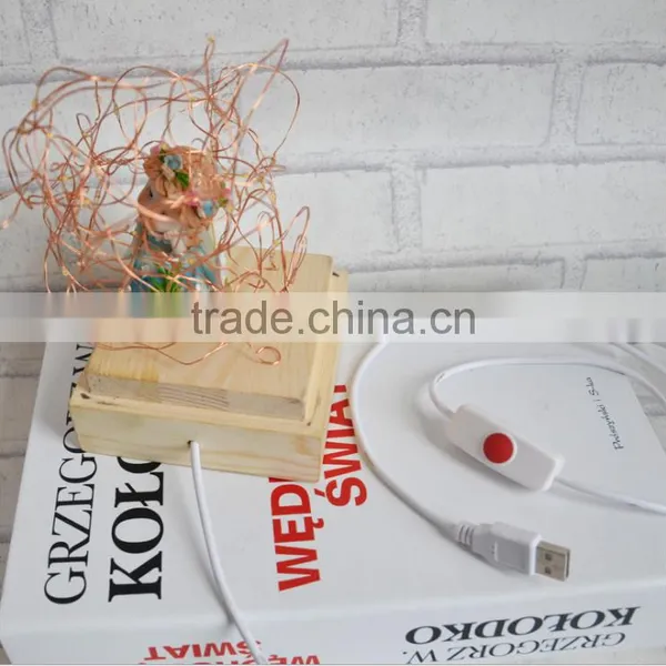 Hottest Siliver Glass House Atmosphere Light, DIY LED Table Lamp Night Lamp photo-4