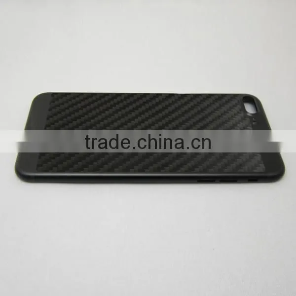 100% Real Carbon Fiber Cover Matte Black Back Housing for IPhone 7 Plus photo-4