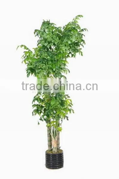 SJ12001161 Artificial Plastic Mini Palm Tree Artificial Bonsai Plant photo-5