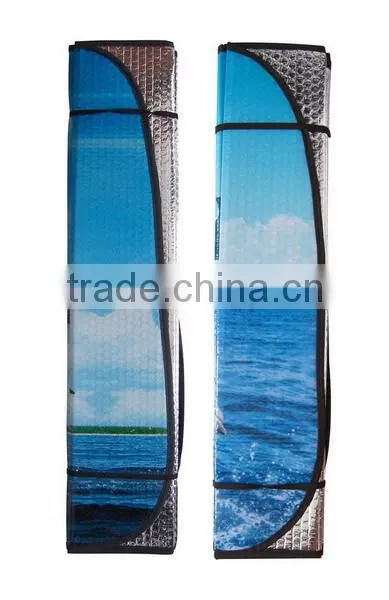 Aluminium Dolphin Car Sun Shade photo-2
