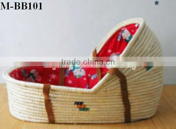 Wholesale Wicker Corn Skin Baskets photo-5
