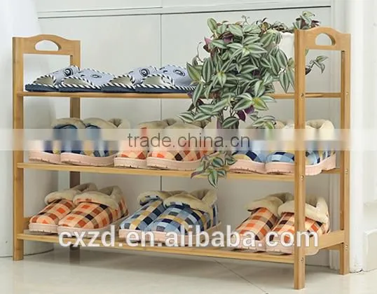 Household High Quality Modern Wooden Shoe Rack photo-2