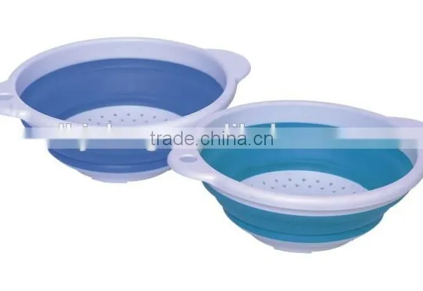 Plastic Kitchenware Foldable Basket for Seafood and Vegetables photo-2