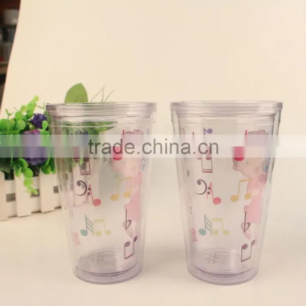Drinkware Gift Acrylic Cup With Insert 16 oz for Promotional photo-2