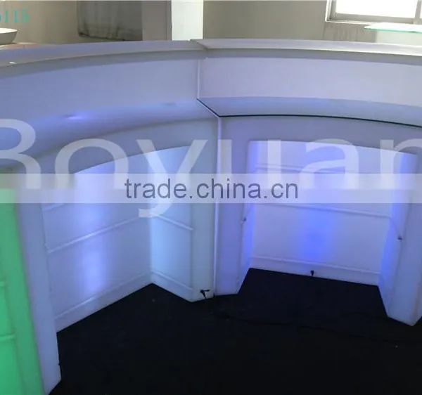 Lighted Modern Kitchen Bar Counter Night Club Decoration photo-4