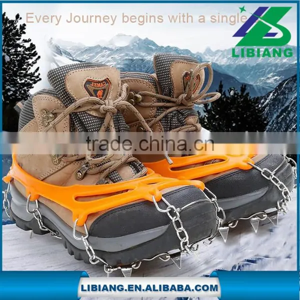Anti-skidding Chain Crampon Ice Climbing Crampon for Safety Shoes