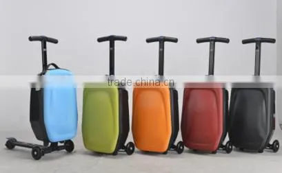 Business Trolley Scooter Suitcase With Aluminium Frame photo-3