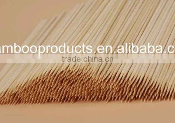 Small Dried Round BBQ Natural Thin Bamboo Stick photo-3