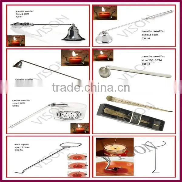 2014 Stainless Steel Candle Snuffer, Wick Dipper and Candle Wick Trimmer(C005) photo-3
