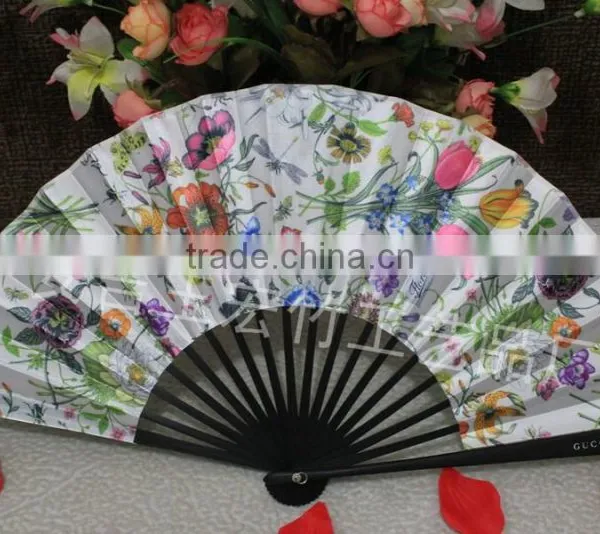 Advertising Bamboo Fabric Fan photo-3