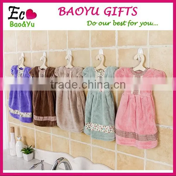 Best Quality Princess Dress Printed Kids Small Airline Hand Towels For Children Microfiber Hand Towel photo-2