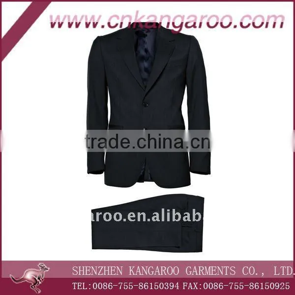 2011 Men's Two Buttons Italian Business Wool Suits