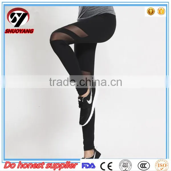 Factory Wholesale Custom Design Mesh Yoga Pants Women's Sportswear Yoga Wear photo-4
