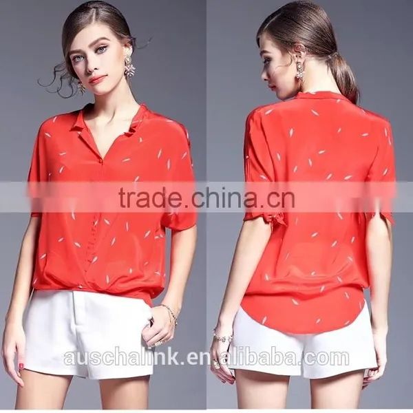 Custom Short Leeve Loose New Fashion Pattern Shirts Lowest Price photo-6