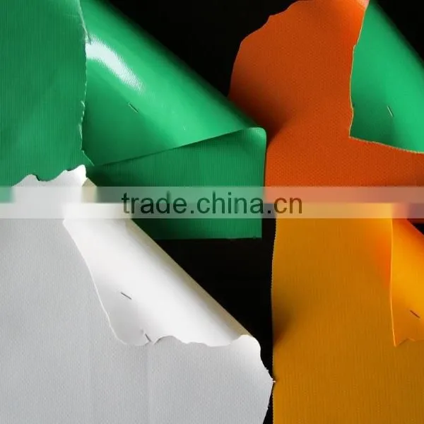 Stock Lots of B Grade Pvc Coated Tarpaulin Fabric for Tent and Cover Used photo-5