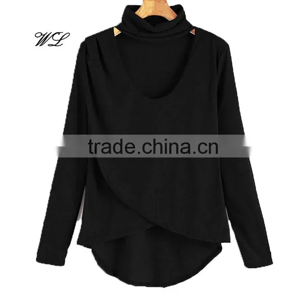 China Wholesale Fashion Woman Clothing Cotton Woman T-shirt Custom Woman Wear
