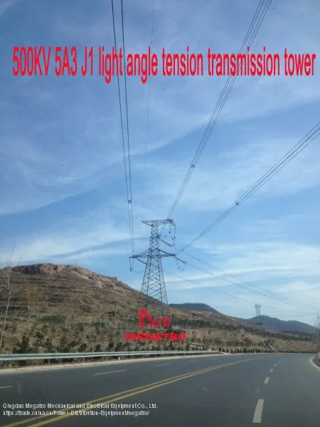 Megatro 500KV 5A3 J1 Light Angle Tension Transmission Tower photo-2