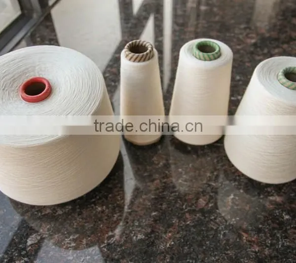 80s 100s 140s 100% Combed Compact Cotton Yarn for Air Jet Machines Weaving