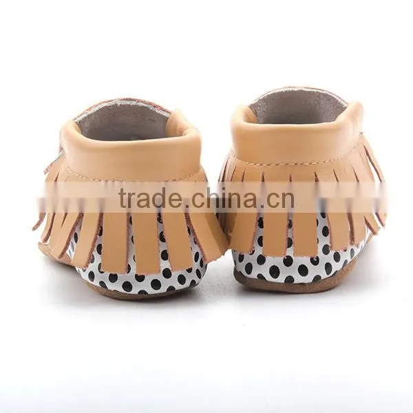 Hot Selling Styles Baby Shoes Soft Leather Sole Baby Moccasins Shoes photo-3