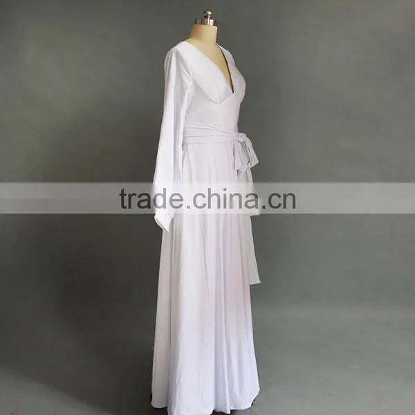 Long Sleeve White Wedding Dress/ Wedding Dress 2017 photo-3