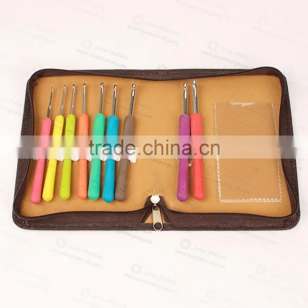 High Quality Crochet Hook Kit TPR Thermoplastic Rubber Crochet Hook photo-2