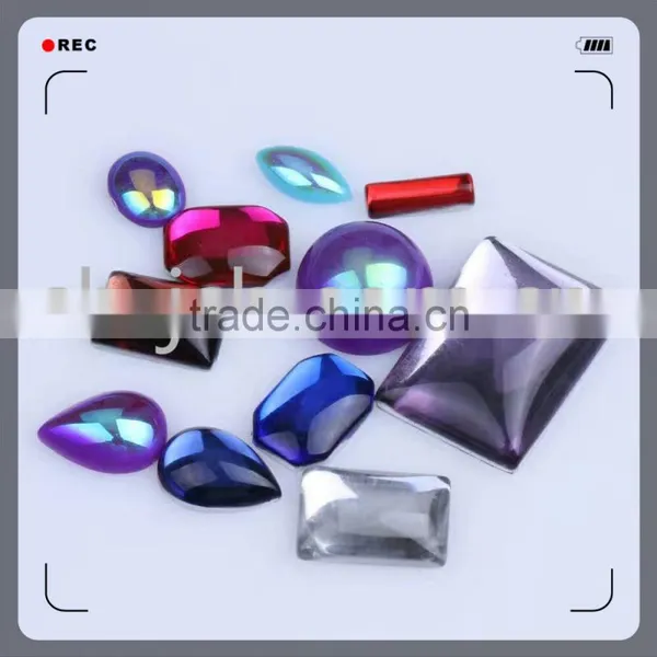 Artificial Teardrop Resin Stone,resin Stones, Special Shaped Resin Stone photo-6