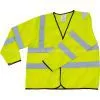 100%polyester Knitting Waistcoat CE EN471,trafic Reflective Safety Shirt,reflective Safety Shirt Meet CE EN471standard