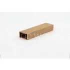 WPC Tube / Square Wood Plastic Composite Tubes For Pergola
