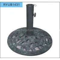 7kgs Round Cast Iron Umbrella Base