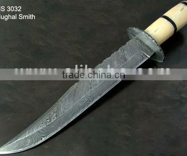Damascus Hunting Knife
