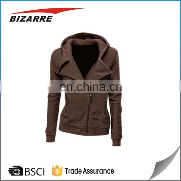 Autumn Winter New Design Zip up Hoody Jacket Sweatshirt Hooded photo-4
