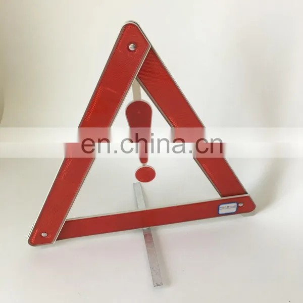 Car Emergency Kits Warning Sign Red Safety Reflective Flashing Light Warning Triangle photo-4