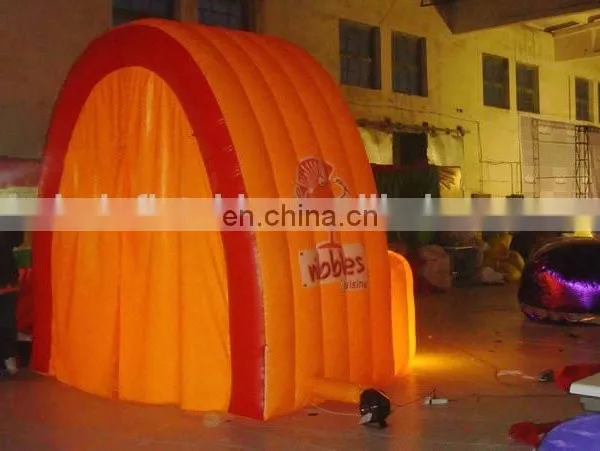 New Style Popular Led Light Used Inflatable Spray Booth for Sale photo-2