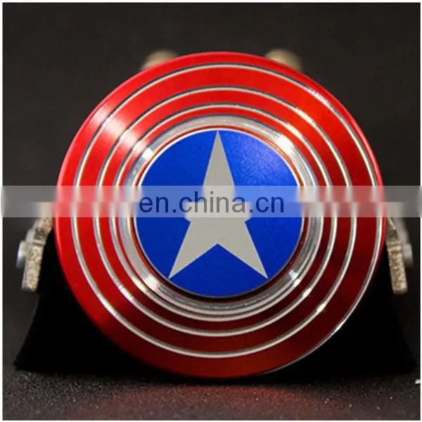 2017 New Creative Shield Hand Spinner Fidget Alloy Puzzle Toys EDC Autism ADHD Finger Gyro Toy Adult Gifts F959 photo-2