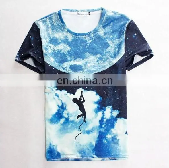 Fashion Leading New Design 2016 Men 3d t Shirt Manufacturer Cheap Quick Dry T Shirt for Men