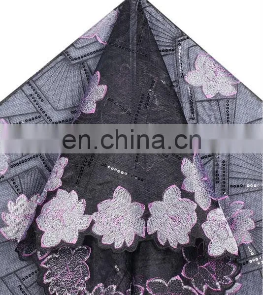Fashionable African Organza Lace Fabric for Women photo-5