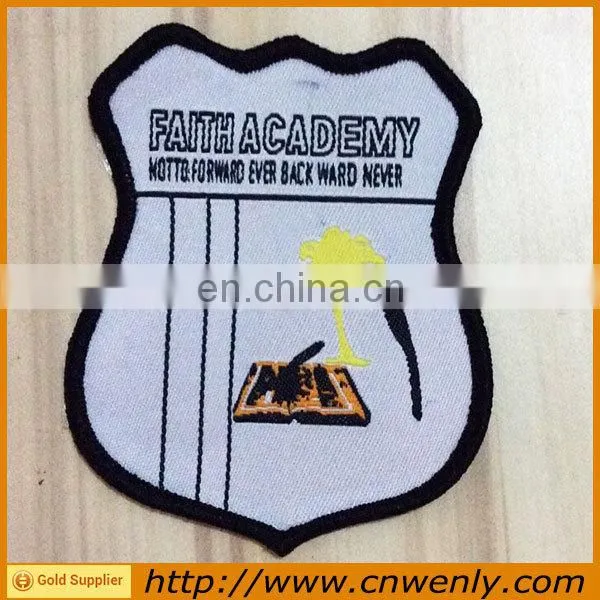 Personal Custom School Woven Badges for Clothing