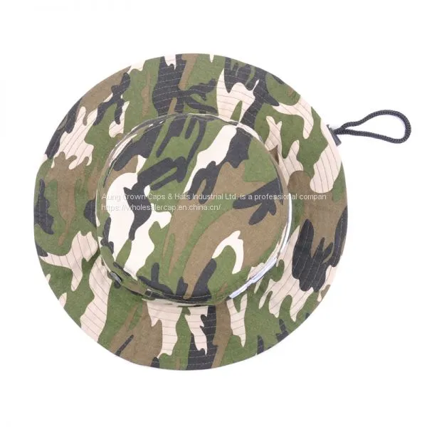 Custom Fashion Short Brim Cotton Bucket Hat photo-3