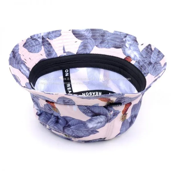 Custom Wide Brim Hunting Cap Camo Bucket Hat photo-2