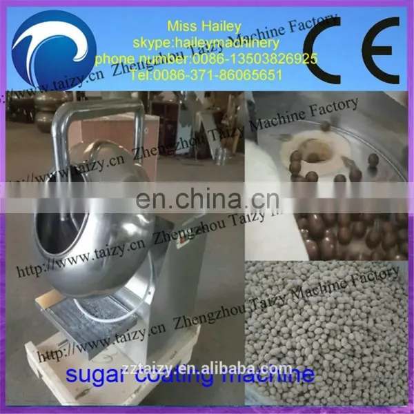 Stainless Steel Sugar Chocolate Candy Nuts Pill Automatic Sugarcoating Machine photo-4