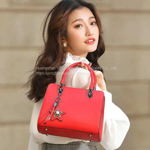 New Handbag Female Fashion Red Wedding Shoulder Diagonal Bride Bag photo-2